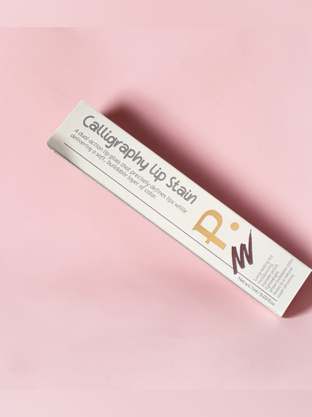 Pagevine Calligraphy Lip Stain in Deep Bordeau